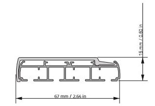 4 lufige Schiene
